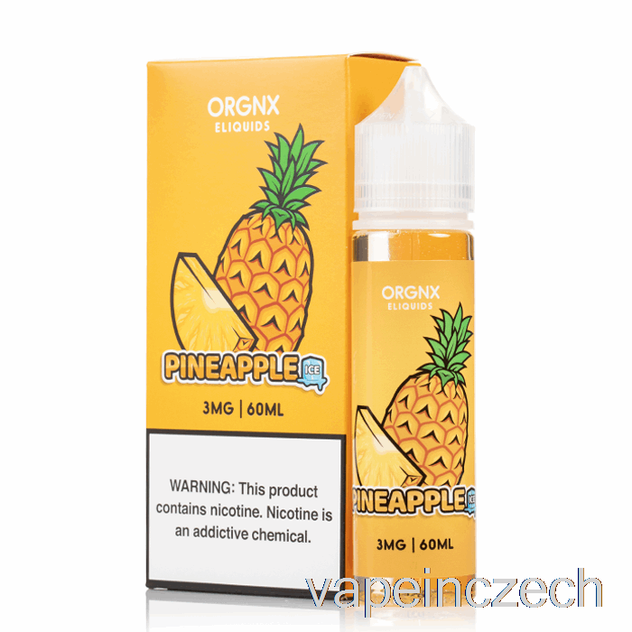 Ledový Ananas - Orgnx E-liquid - 60 Ml 6mg Vape Pero
